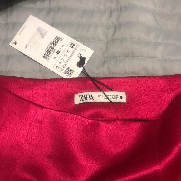 Zara satin effect skirt - Picture 15 of 16